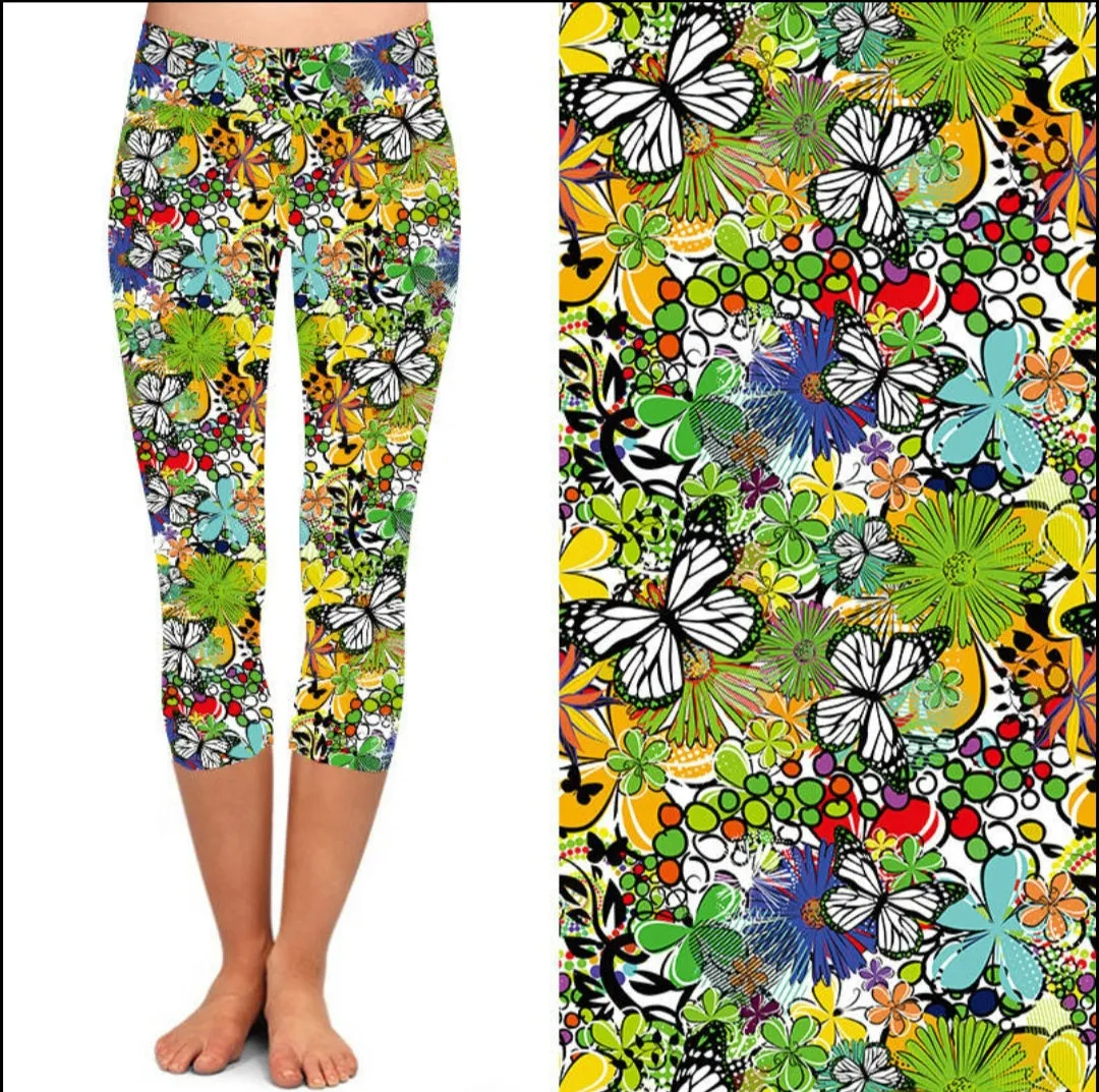 24/7 Capri Leggings – Flutter Splash