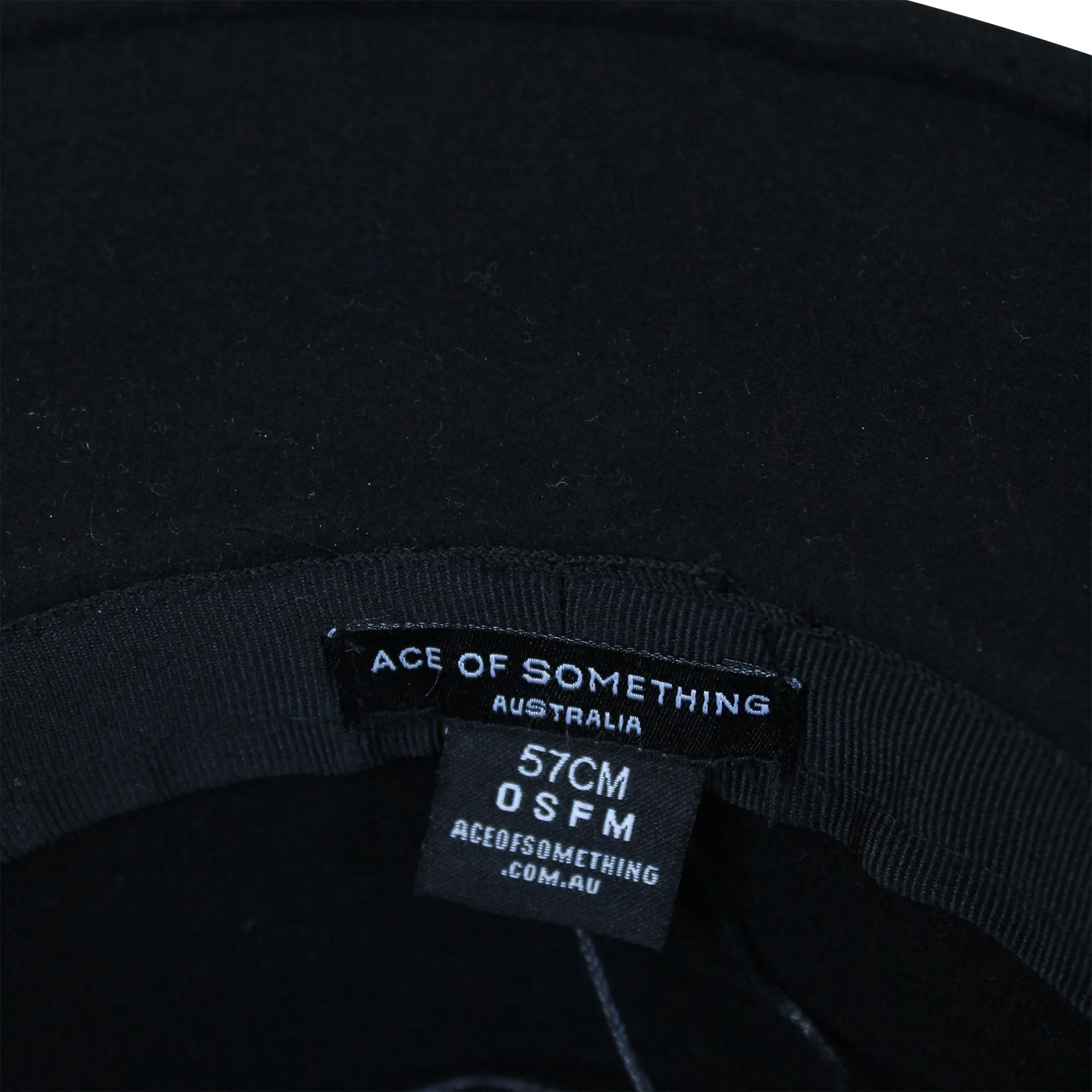 Ace of Something Oslo Black Fedora Hat