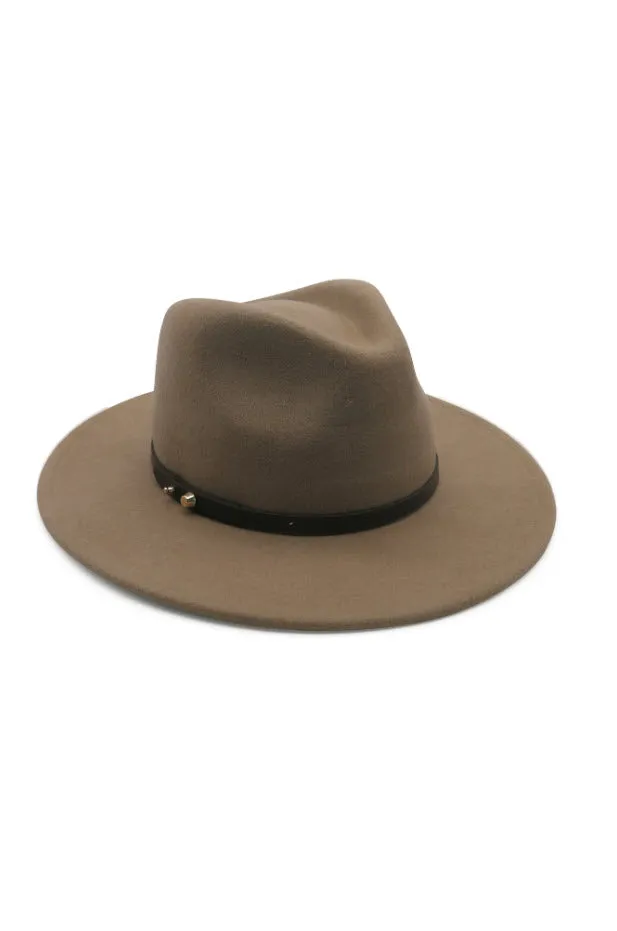 Ace Of Something Oslo Golden Sand Fedora Felt Hat