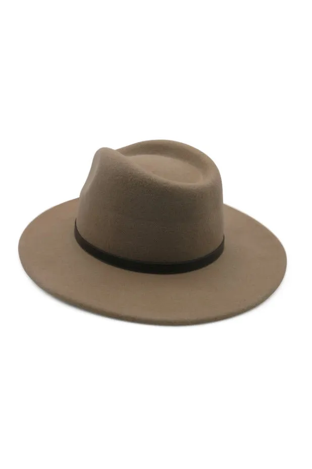 Ace Of Something Oslo Golden Sand Fedora Felt Hat