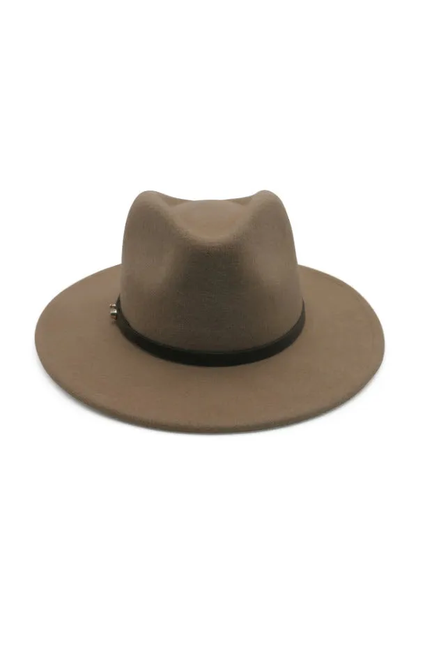 Ace Of Something Oslo Golden Sand Fedora Felt Hat