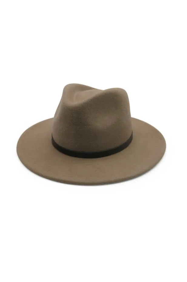 Ace Of Something Oslo Golden Sand Fedora Felt Hat