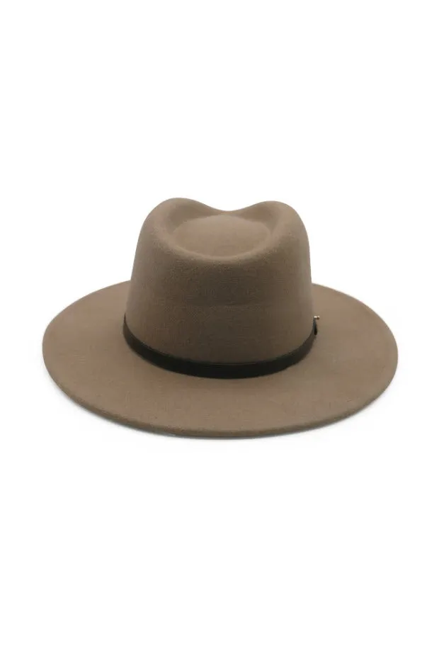 Ace Of Something Oslo Golden Sand Fedora Felt Hat