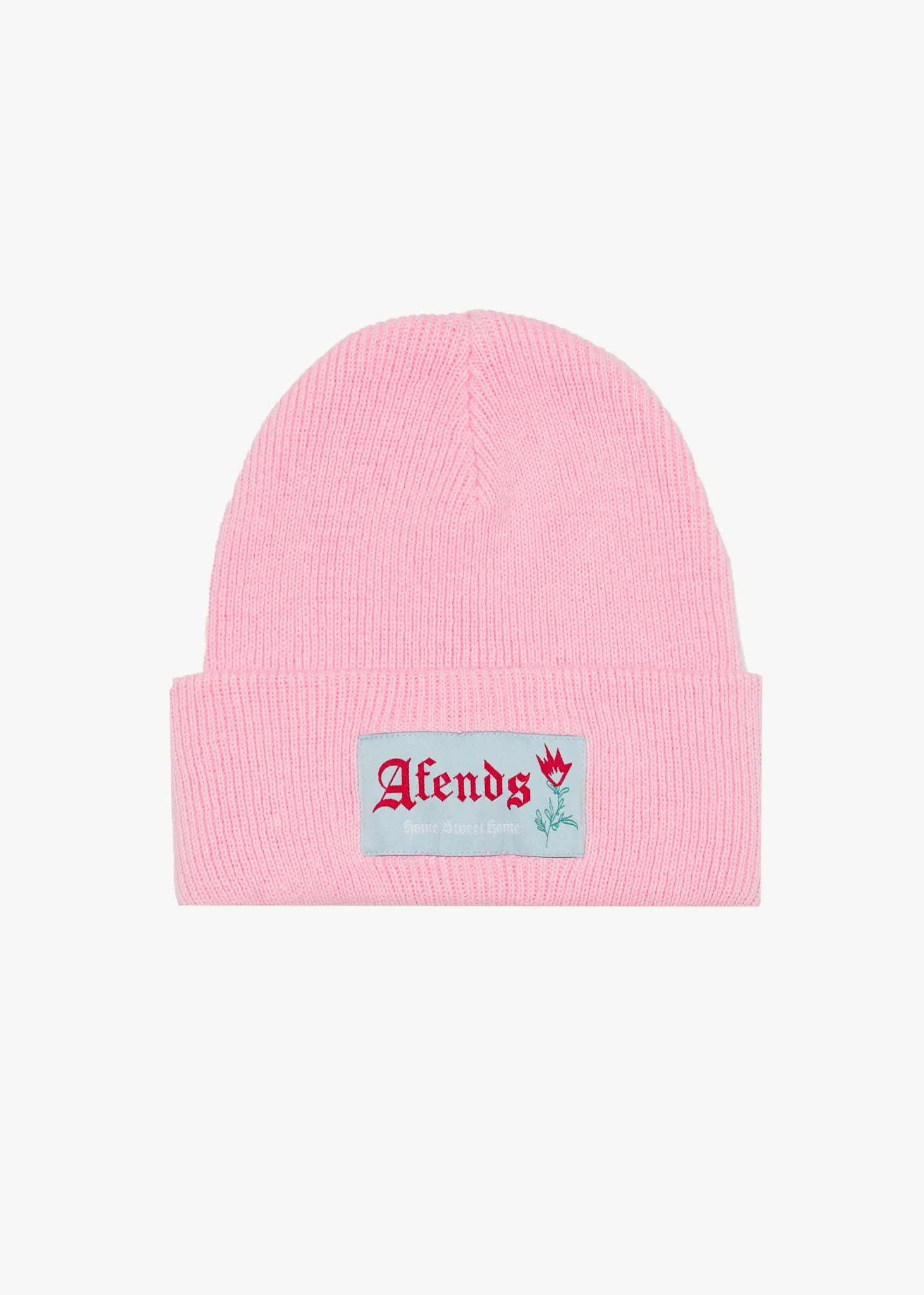 AFENDS Womens Homely - Knit Beanie - Pink