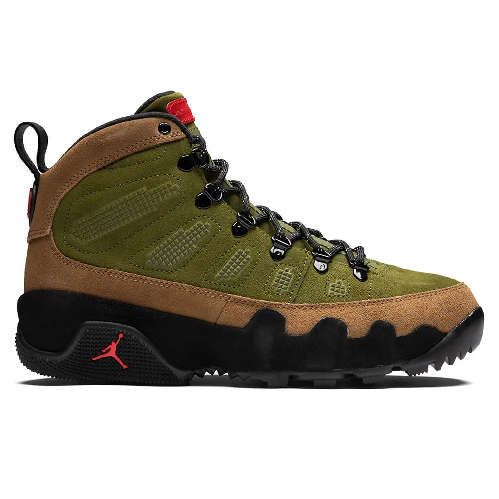 Air Jordan 9 Boot NRG 'Beef and Broccoli'- Military Brown/Legion Green