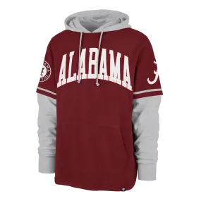 ALABAMA CRIMSON TIDE TRIFECTA '47 SHORTSTOP PULLOVER HOOD