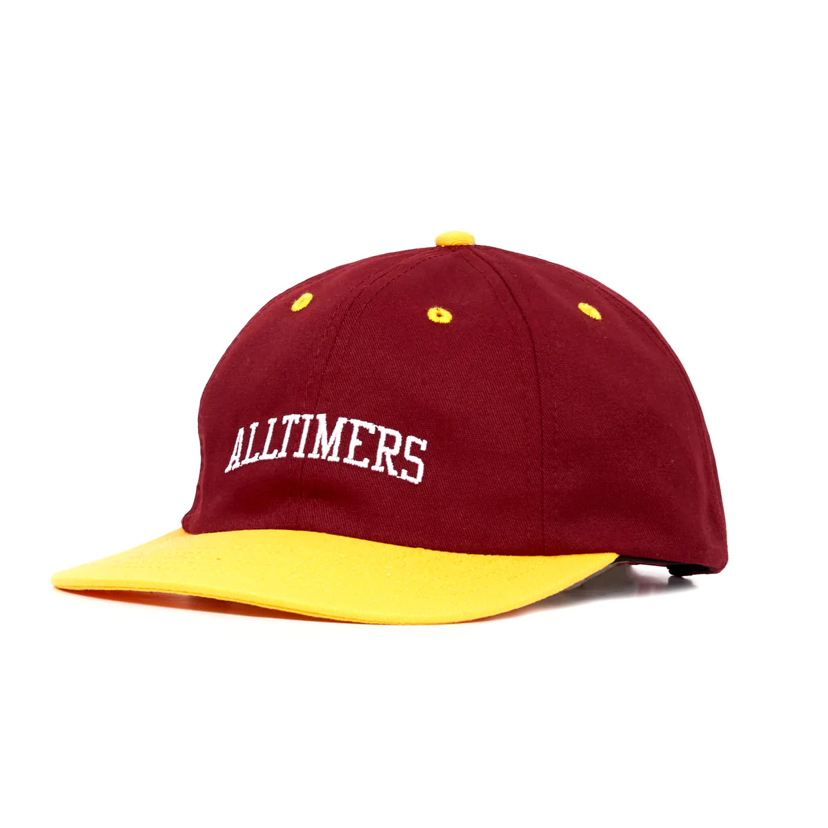 Alltimers Skateboards City College Hat - Burgundy