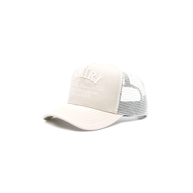 AMIRI ARTS DISTRICT TRUCKR HAT - STONE GREY