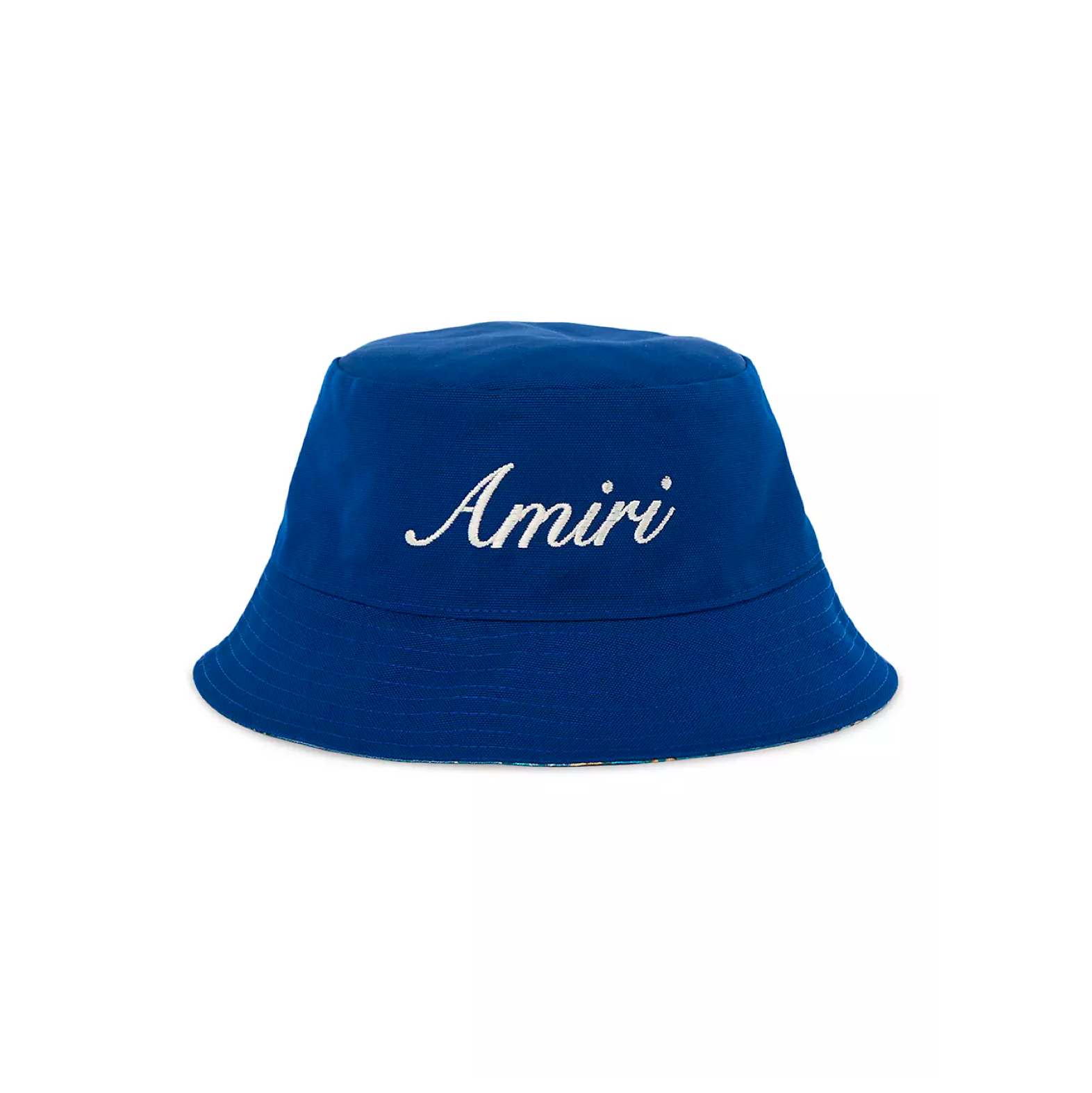 AMIRI BANDANA REVERSIBLE BUCKET HAT - TEAL