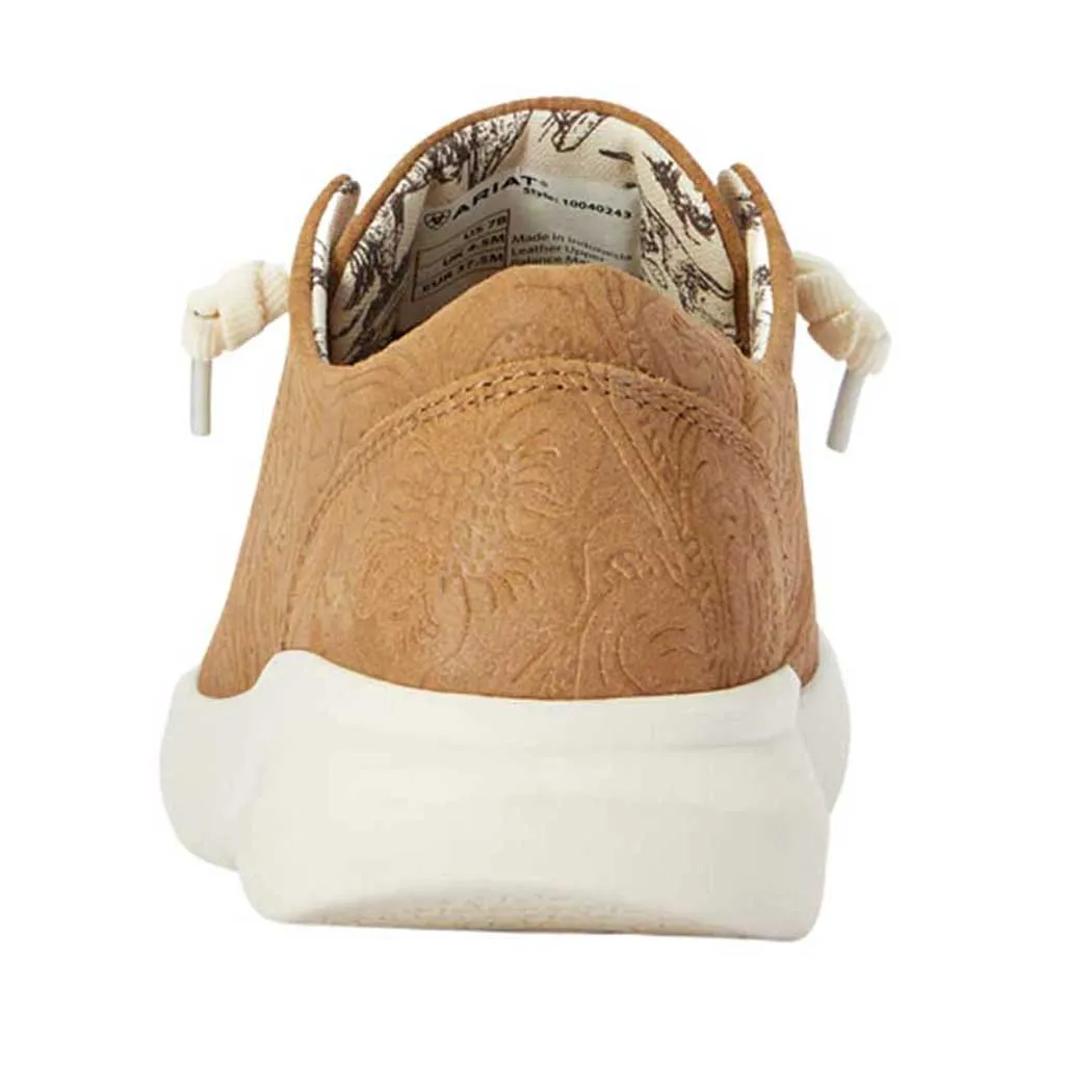 Ariat Hilo Slip-On Tan Floral Emboss (Women's)