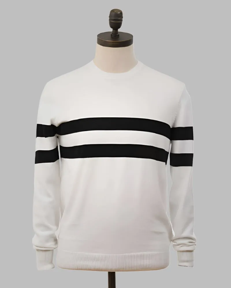 Art Gallery Clothing SCENE Crew Top White