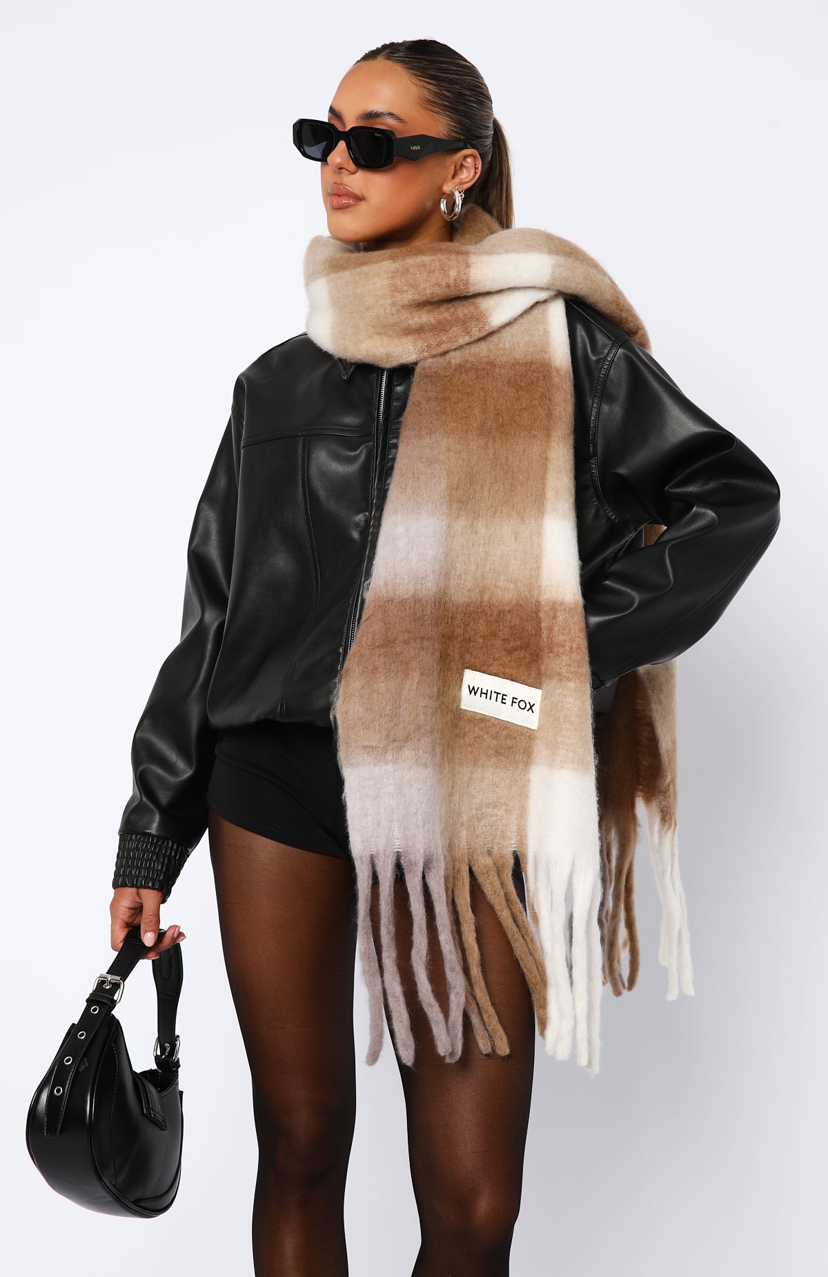 Aspen Oversized Scarf Simply Beige