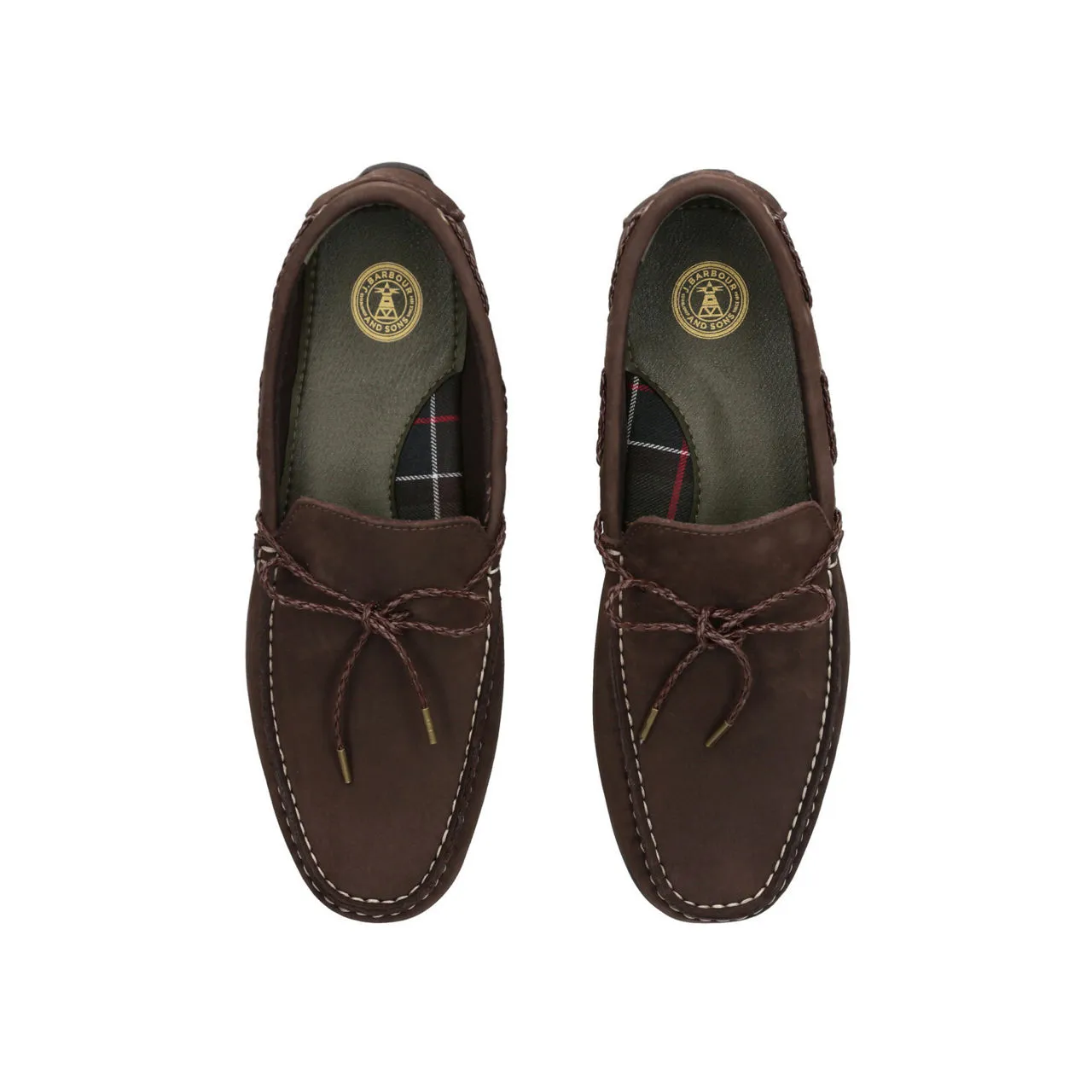 BARBOUR Jenson Driving Shoes - Brown