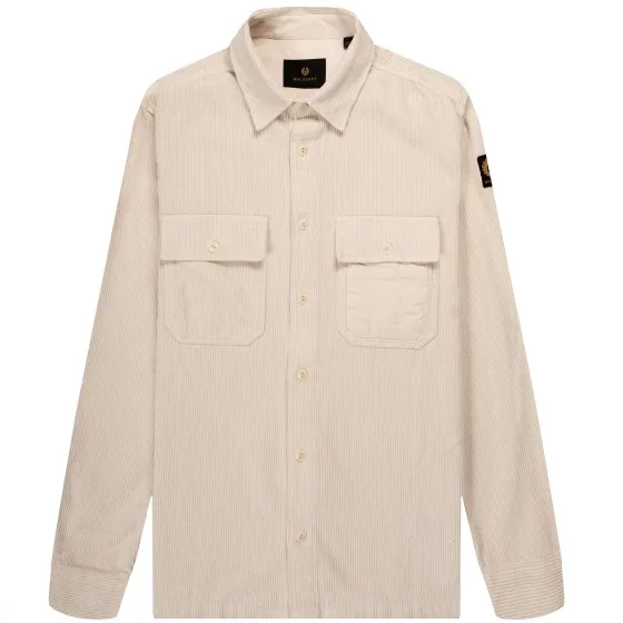 Belstaff  Fallgate Corduroy Shirt Moonbeam