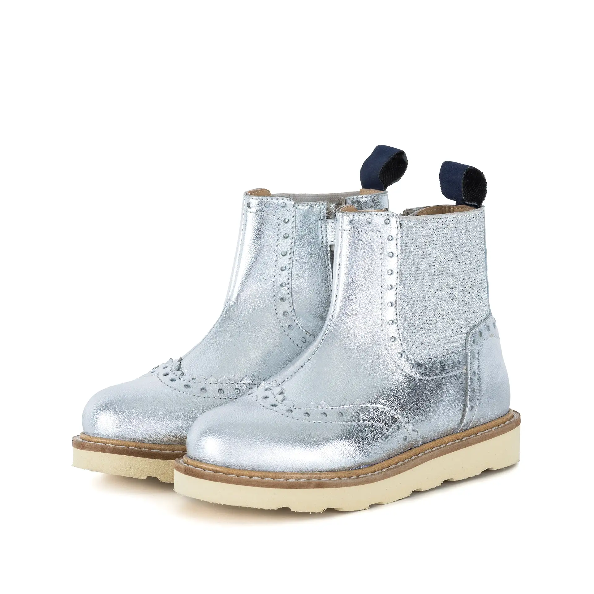 BLAKE SILVER CHELSEA BOOT