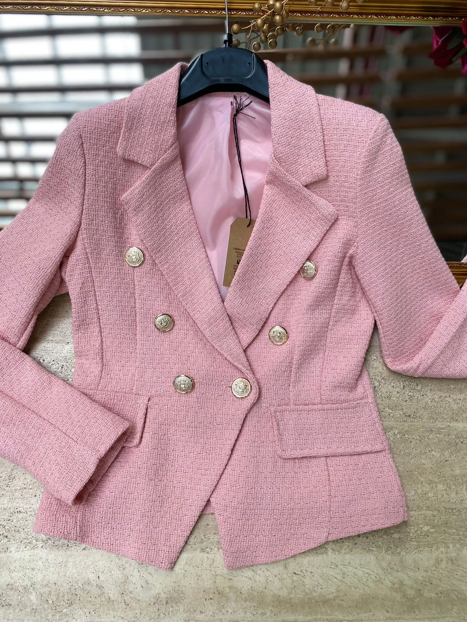 Blazer struttura doppiopetto