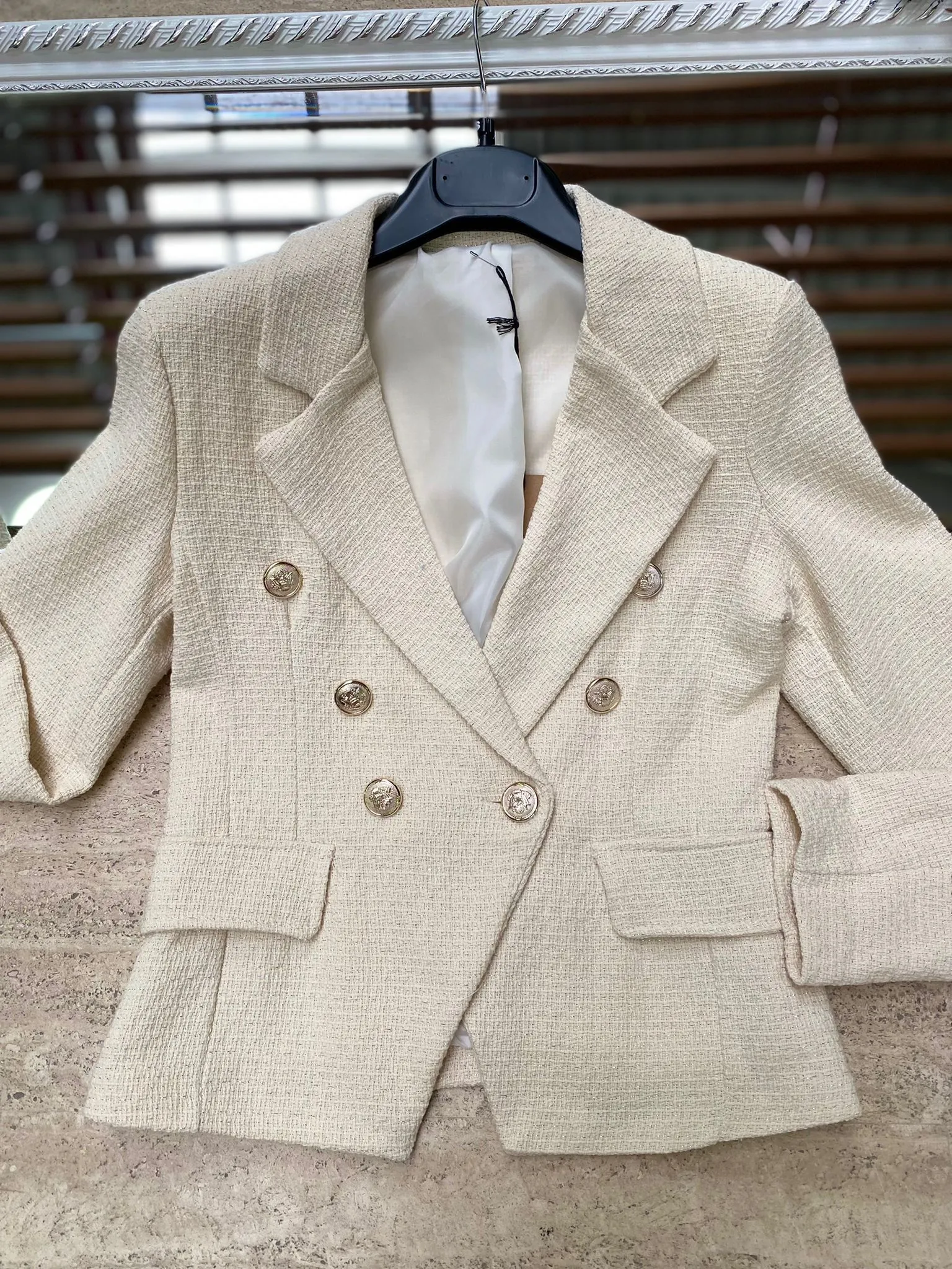 Blazer struttura doppiopetto