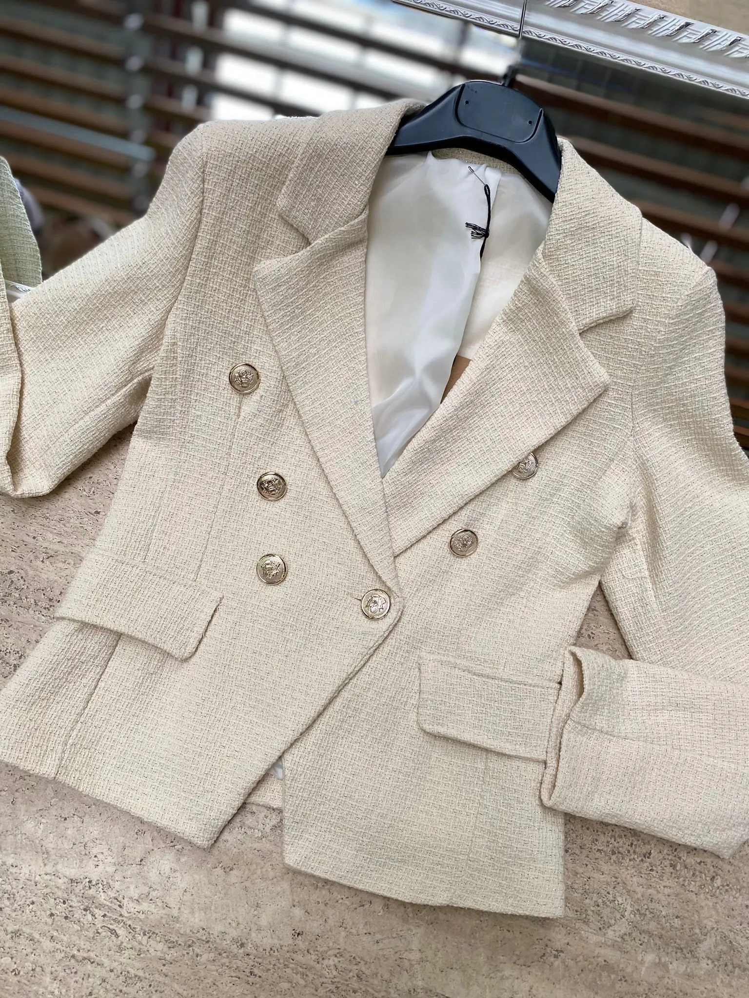 Blazer struttura doppiopetto