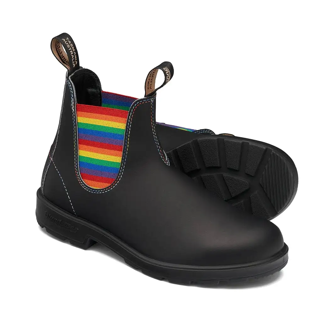 Blundstone #2105 - The Original Boot (Black/Rainbow Elastic)