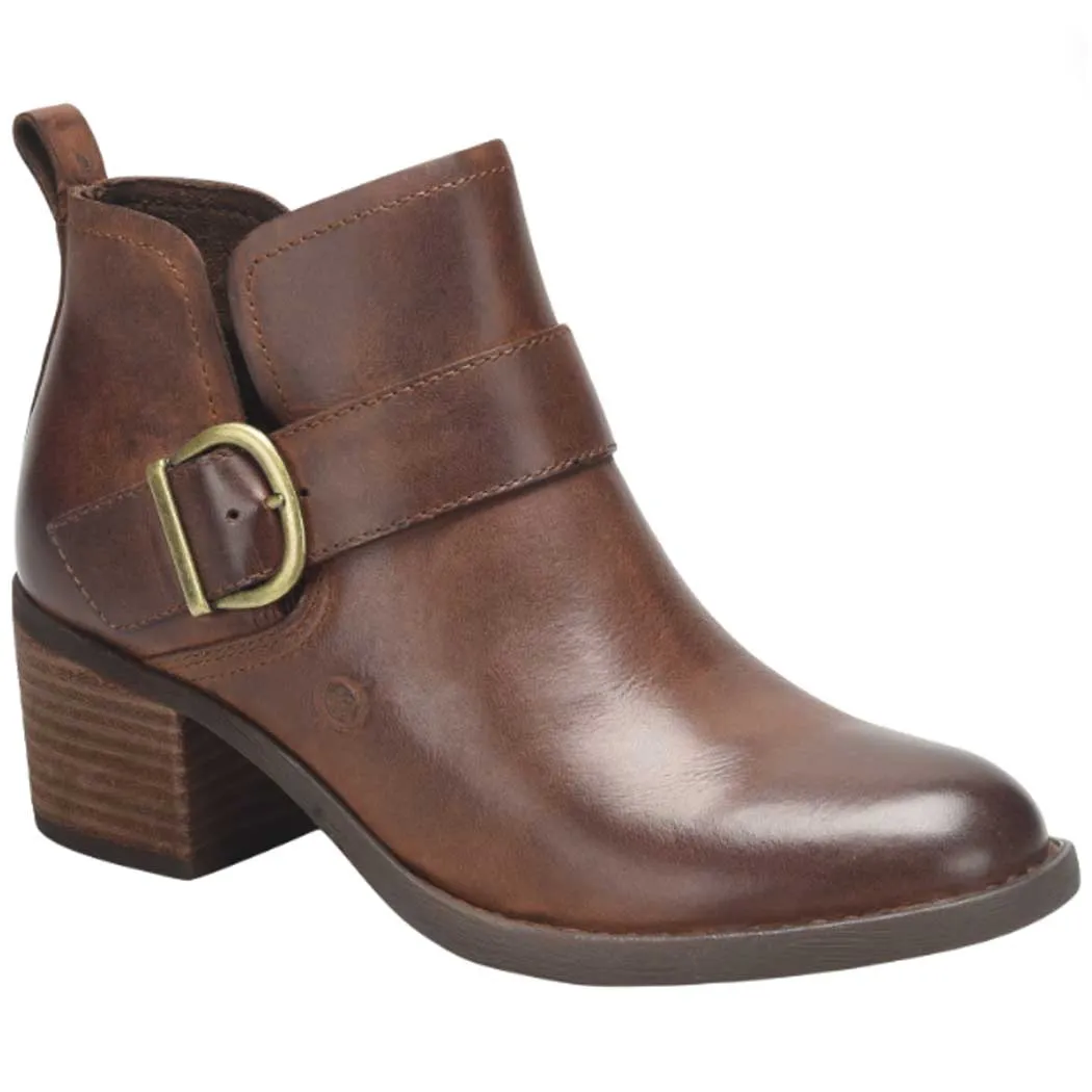 Born Royce Heeled Bootie Brown (Women's)