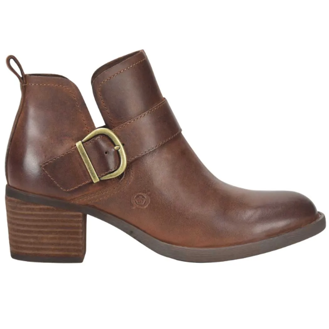 Born Royce Heeled Bootie Brown (Women's)