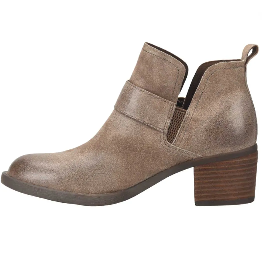 Born Royce Heeled Bootie Taupe (Women's)