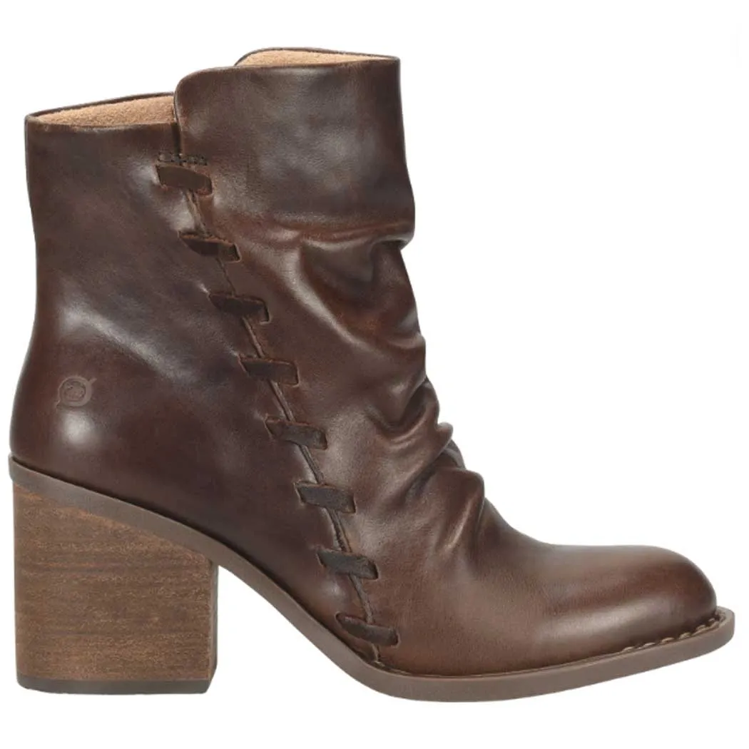 Born Toni Heeled Bootie Dark Brown (Women's)