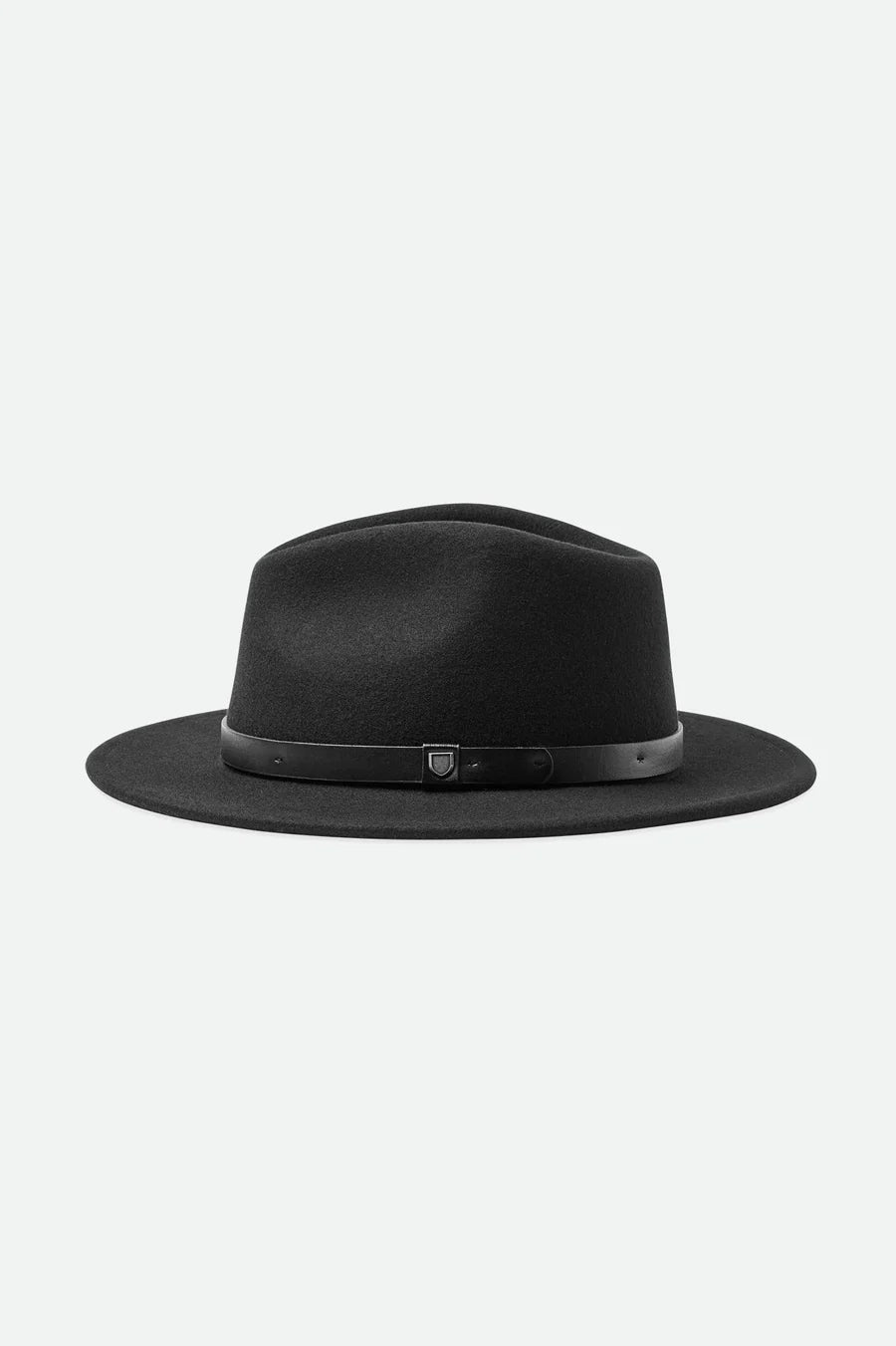 Brixton Messer Fedora - Black / Black