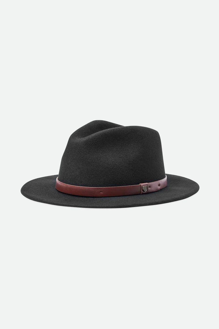 Brixton Messer Fedora - Black / Brown