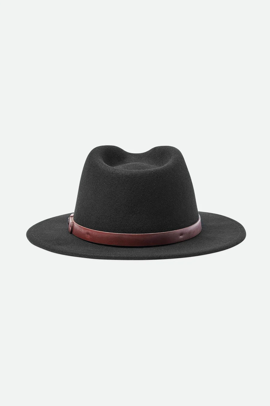 Brixton Messer Fedora - Black / Brown