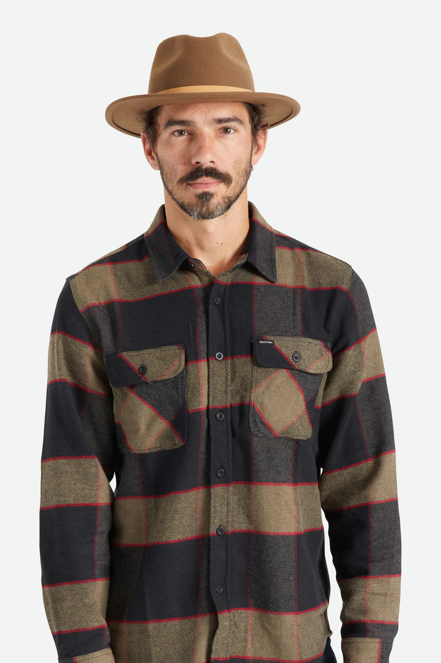 Brixton Messer Fedora - Desert Palm