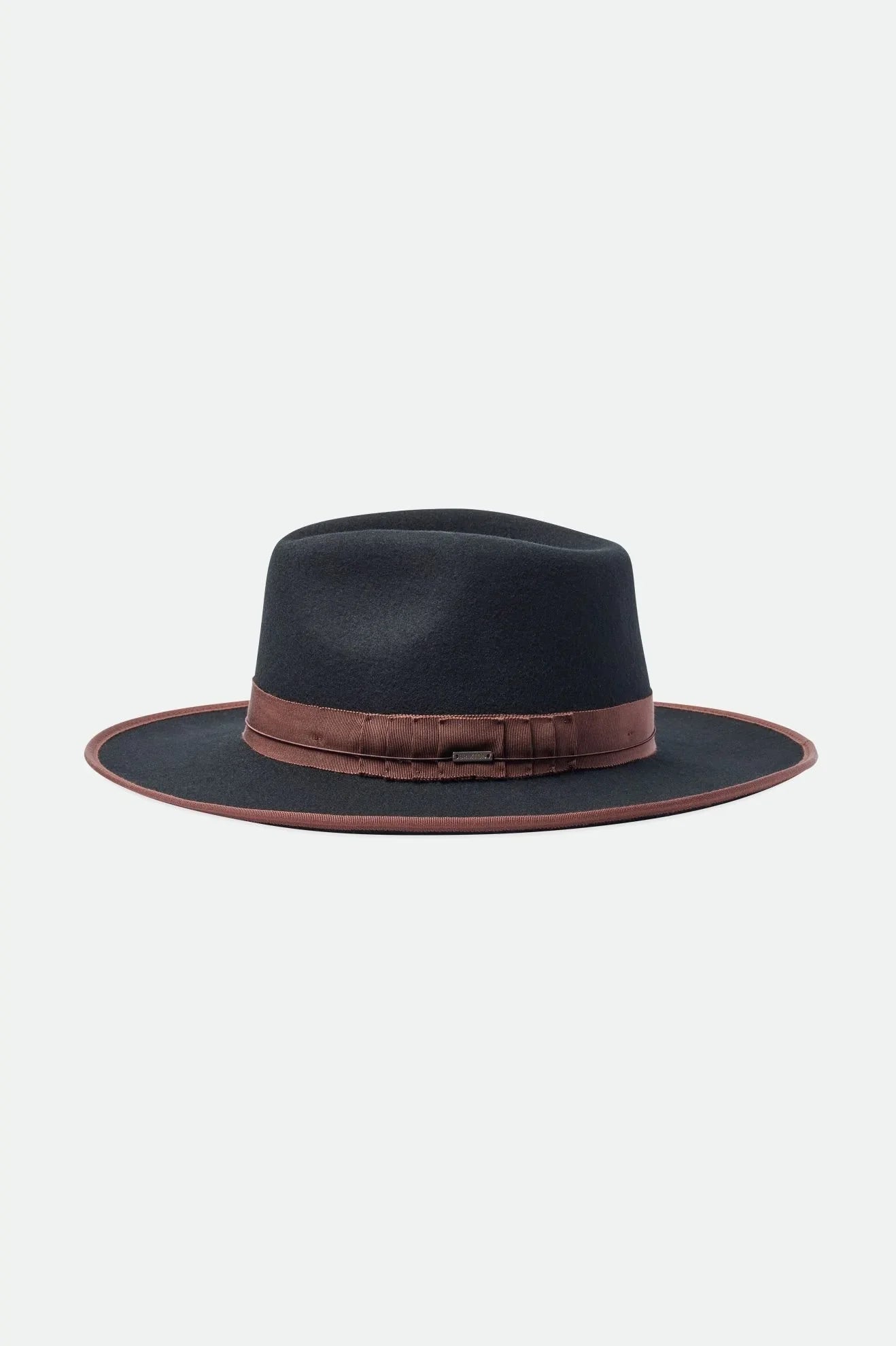 Brixton Reno Fedora Cowboy Hat - Black/Brown