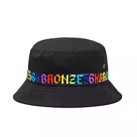 Bronze 56k Old E Bucket Hat - Black