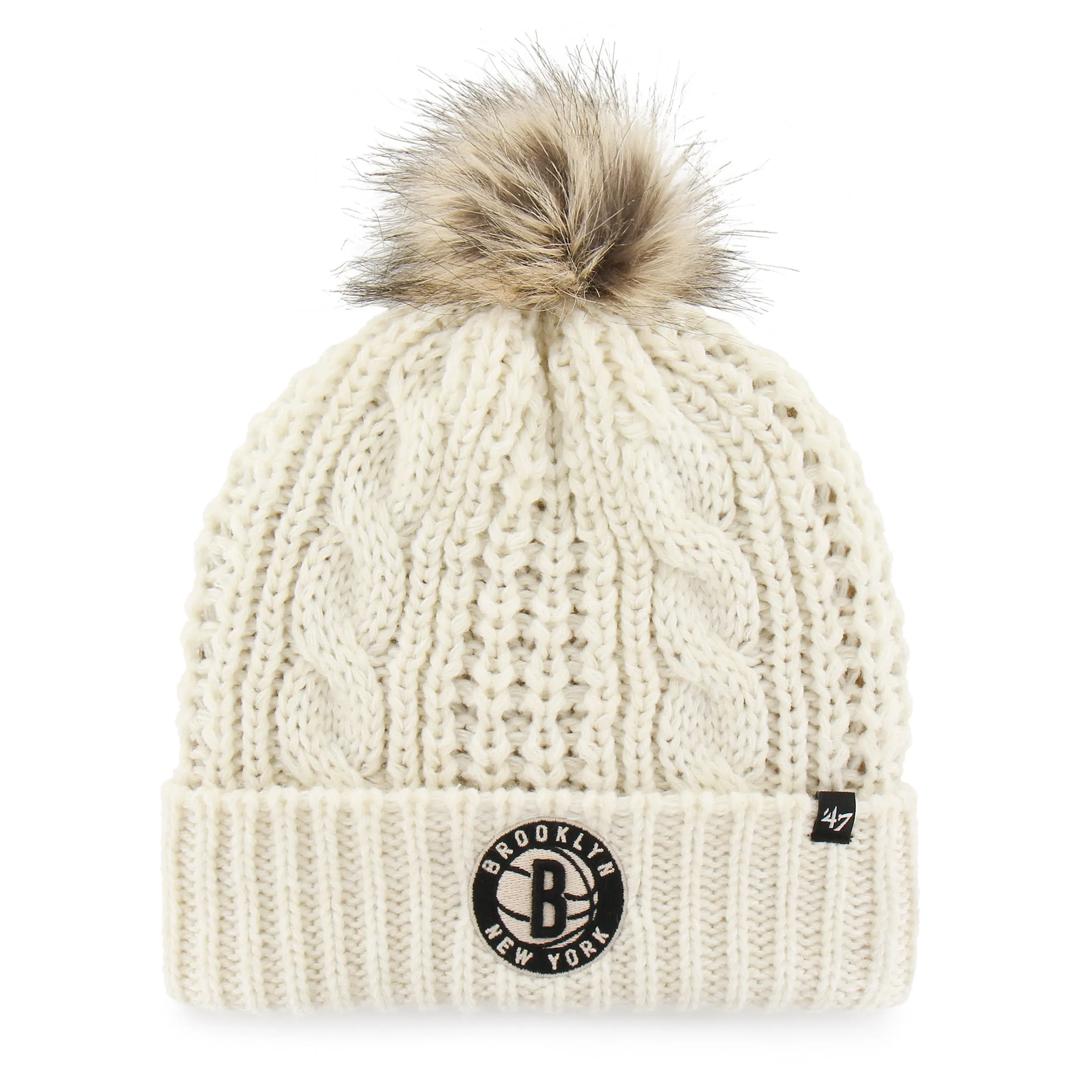 BROOKLYN NETS MEEKO '47 CUFF KNIT WOMEN