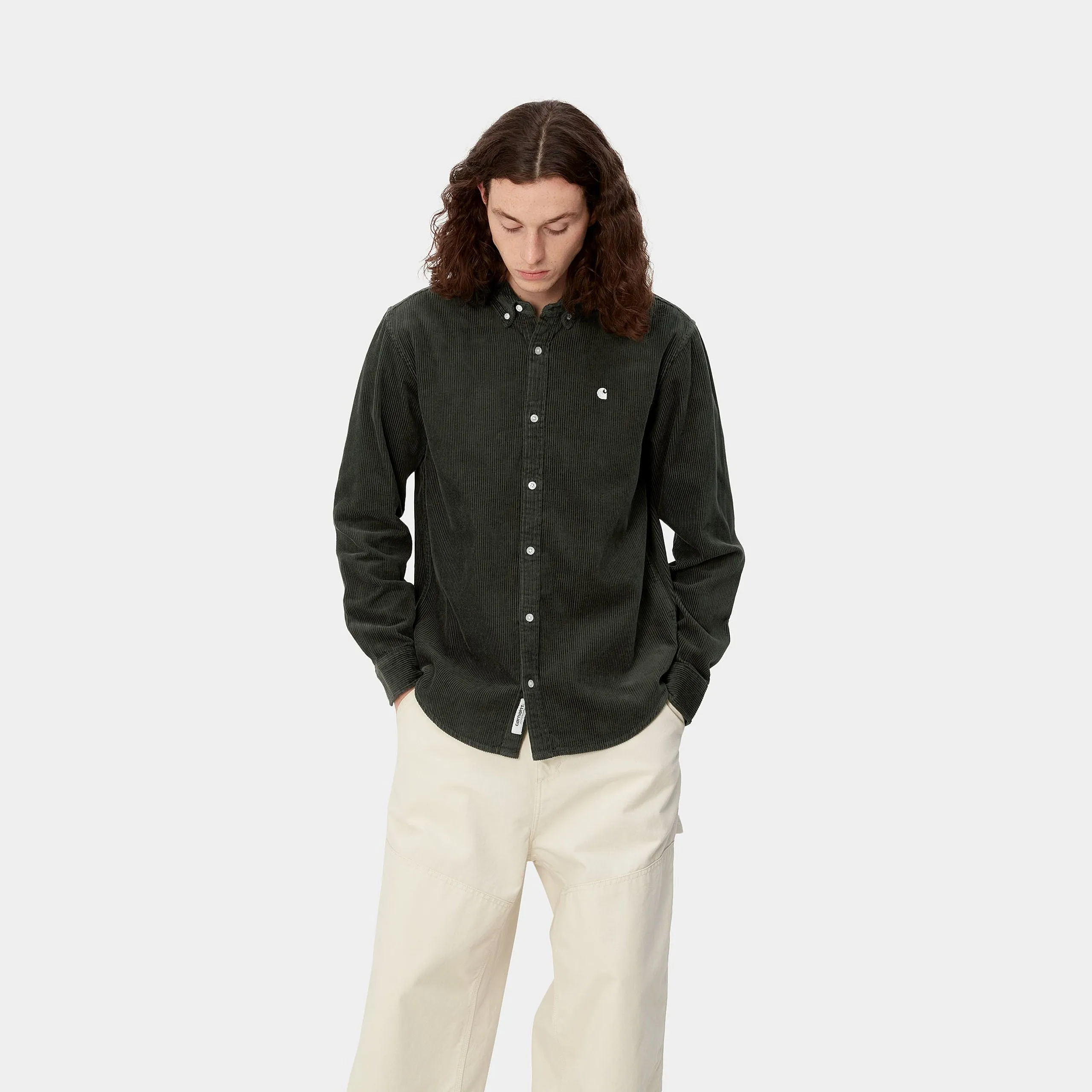 Carhartt WIP LS Madison Cord Shirt Plant