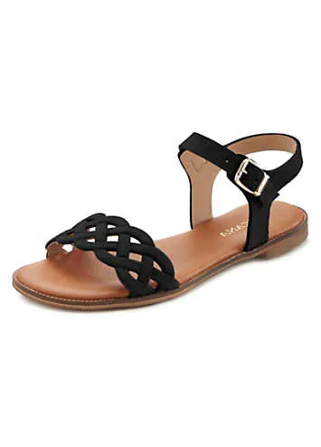 Casual Faux Leather Sandals by LASCANA | Look Again