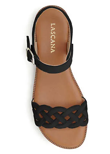 Casual Faux Leather Sandals by LASCANA | Look Again