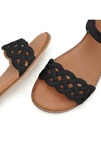 Casual Faux Leather Sandals by LASCANA | Look Again