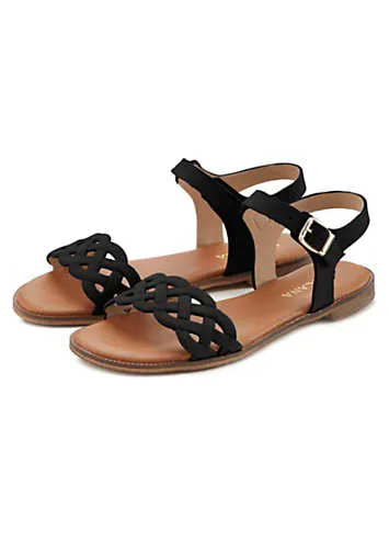 Casual Faux Leather Sandals by LASCANA | Look Again