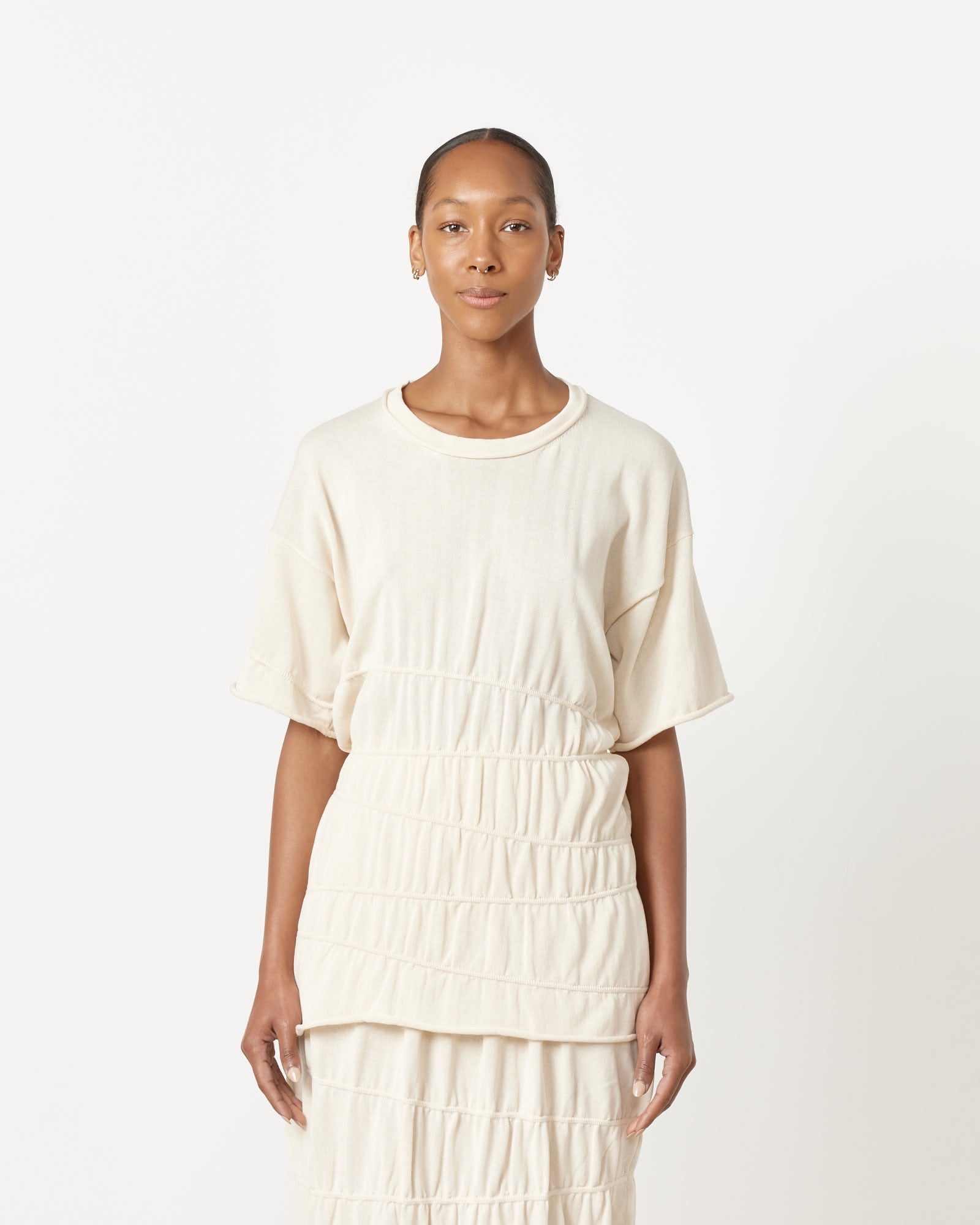 Chizu Top in Chalk