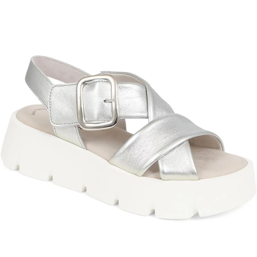 Chunky Leather Sandals  - GAB39505 / 325 078