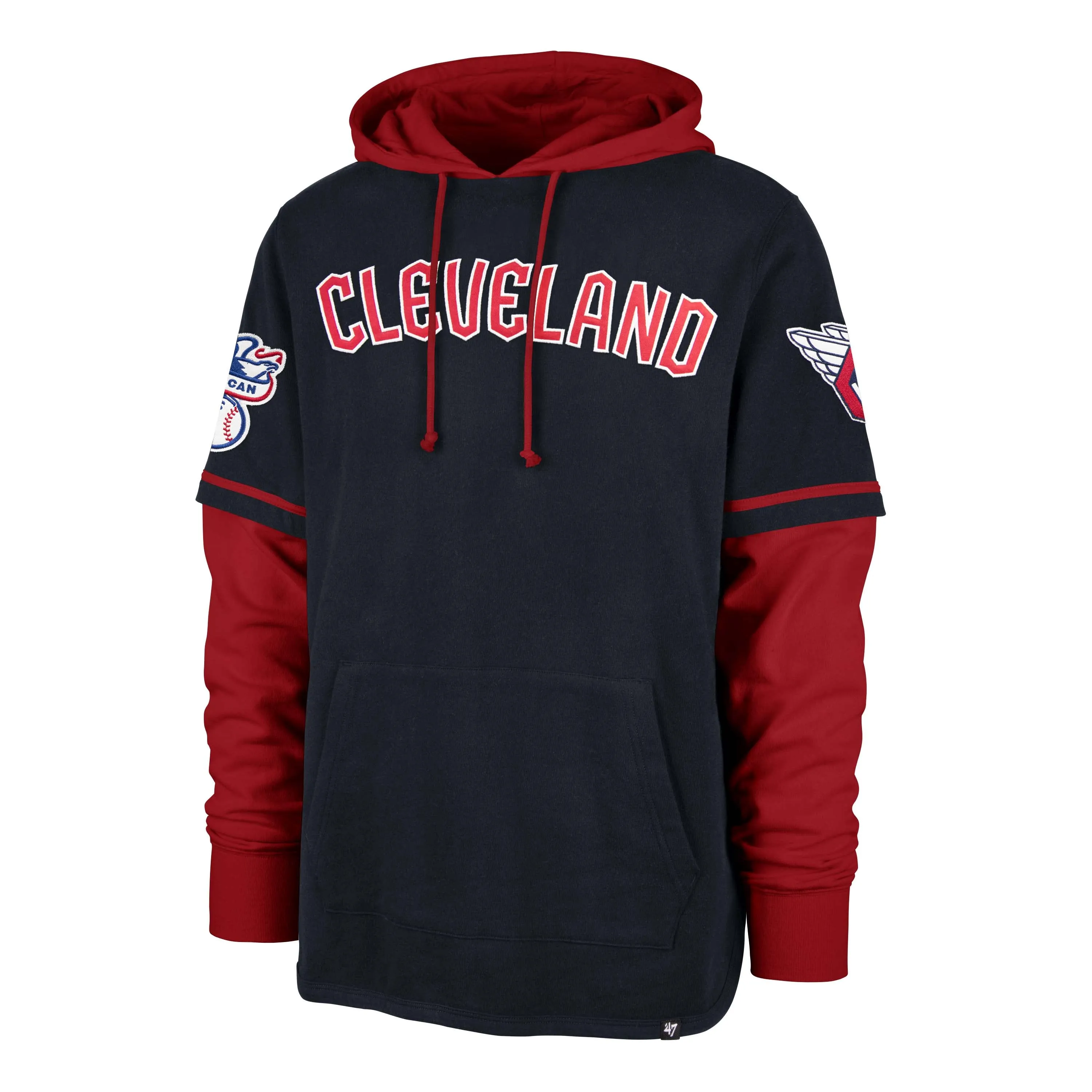 CLEVELAND GUARDIANS TRIFECTA '47 SHORTSTOP PULLOVER HOOD