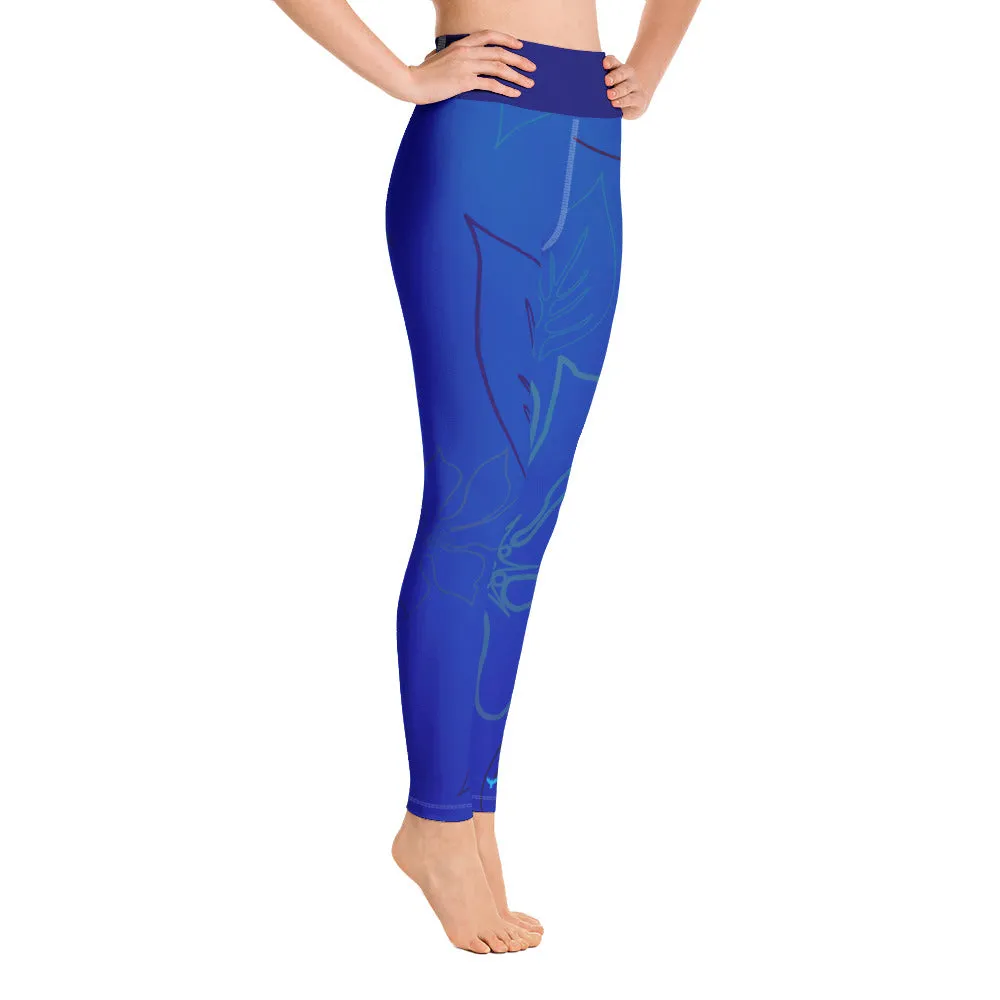 CoastFlex Sport Aloha Full Length Leggings