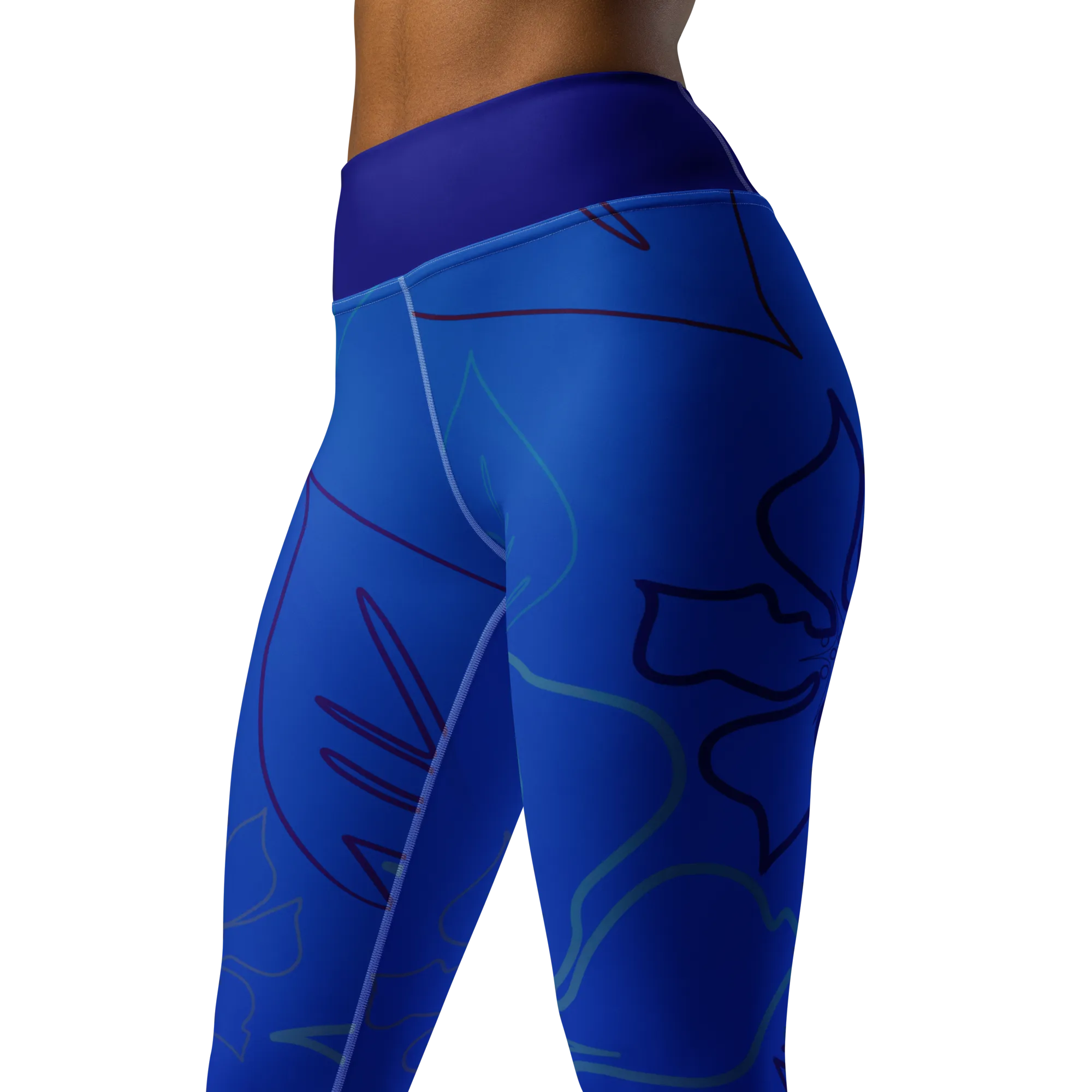 CoastFlex Sport Aloha Full Length Leggings