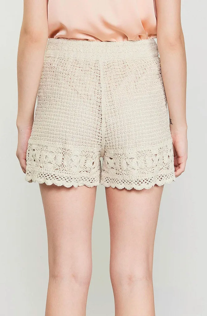 COASTIN' CROCHET LINED SHORTS