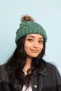 Comfy Cable Knit Pom Beanie - 4 Colors