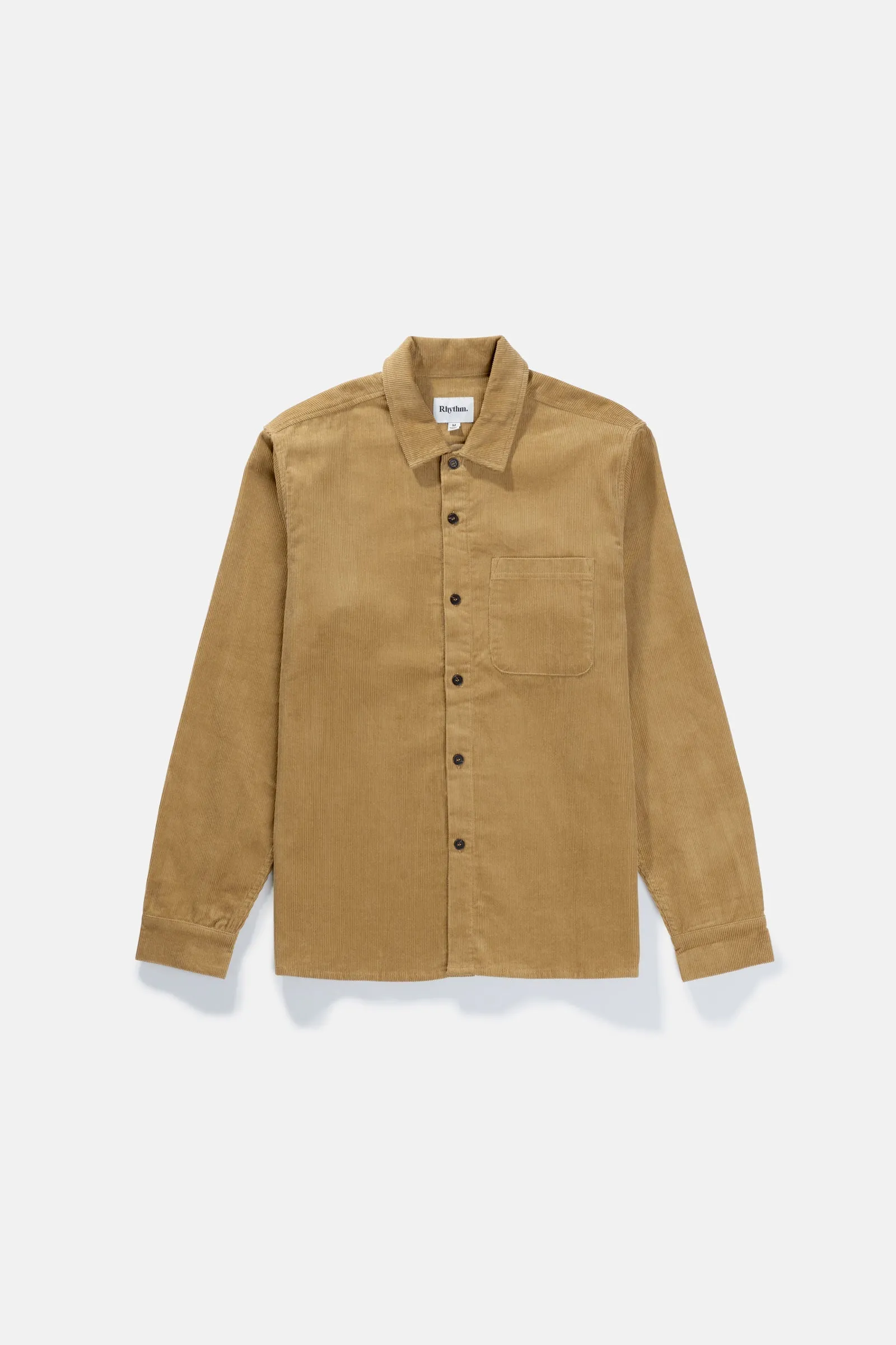 Corduroy Ls Shirt Camel