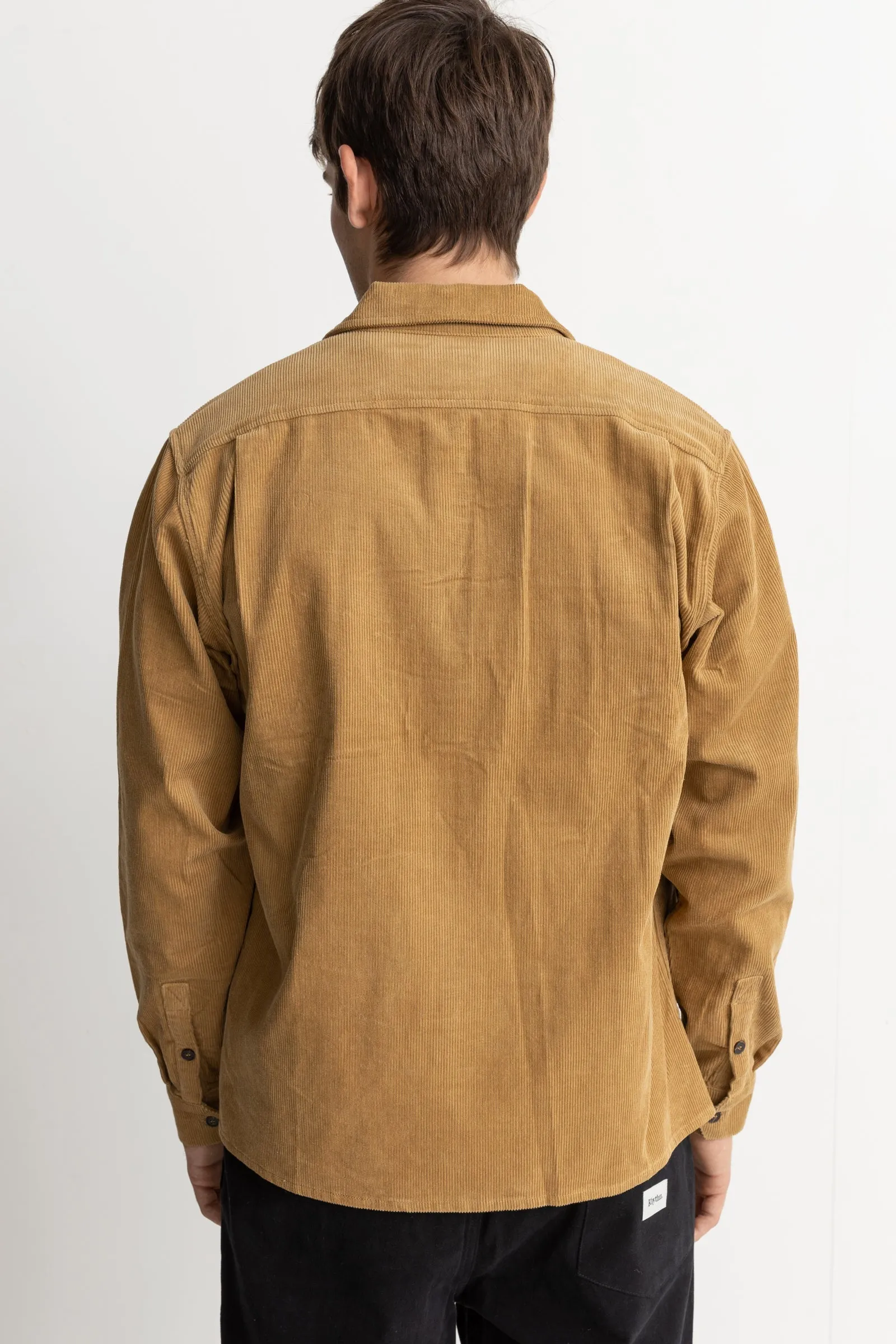 Corduroy Ls Shirt Camel