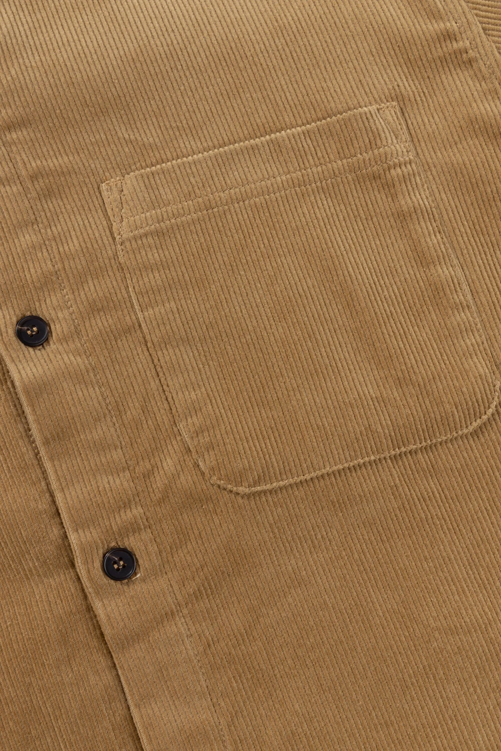 Corduroy Ls Shirt Camel