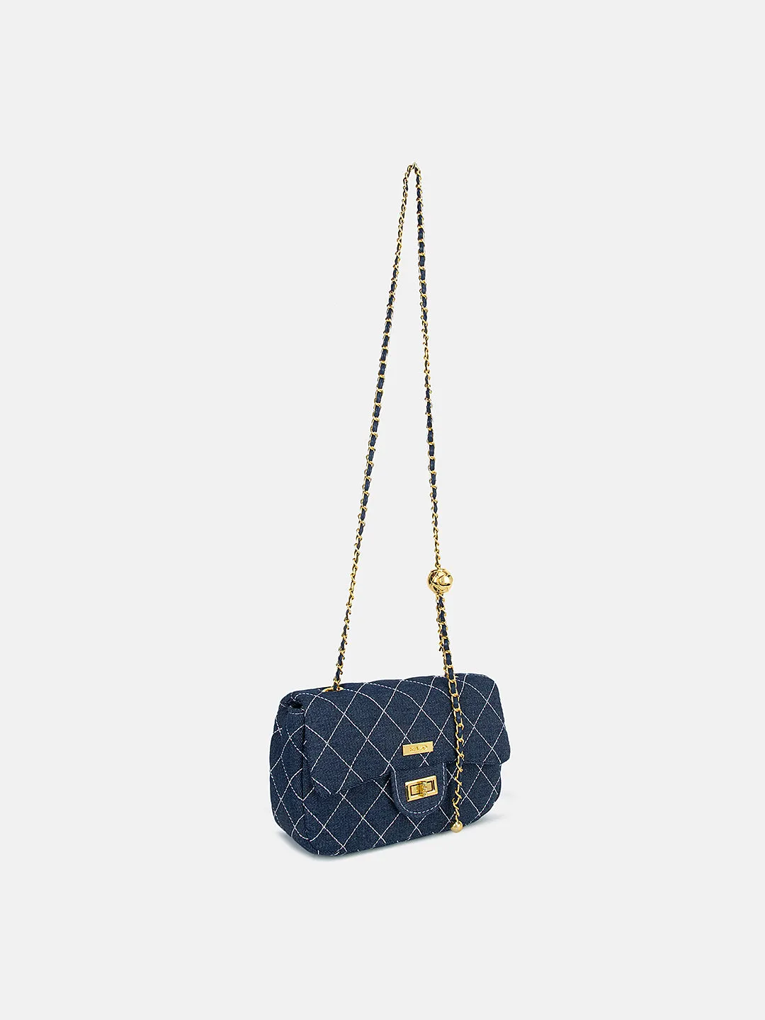 Denim Quilted Sling